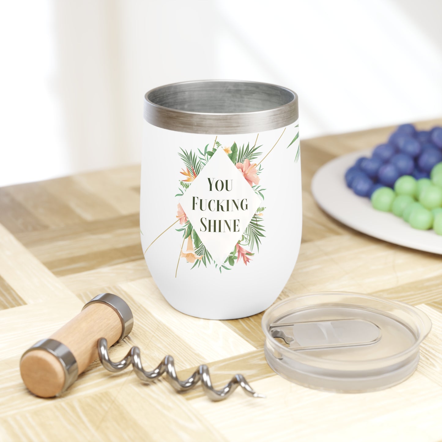 You Shine Wine Tumbler