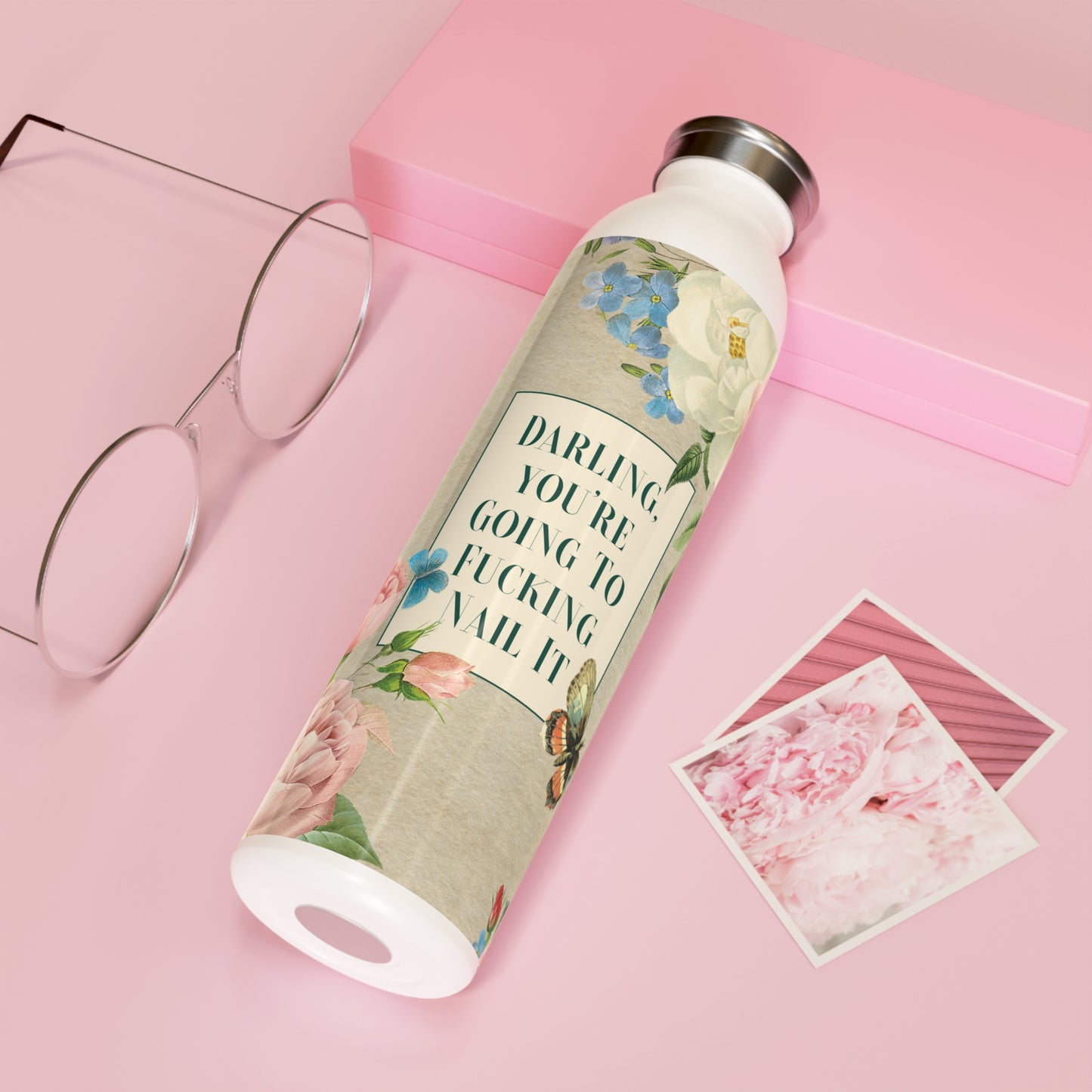 Nail It Water Bottle
