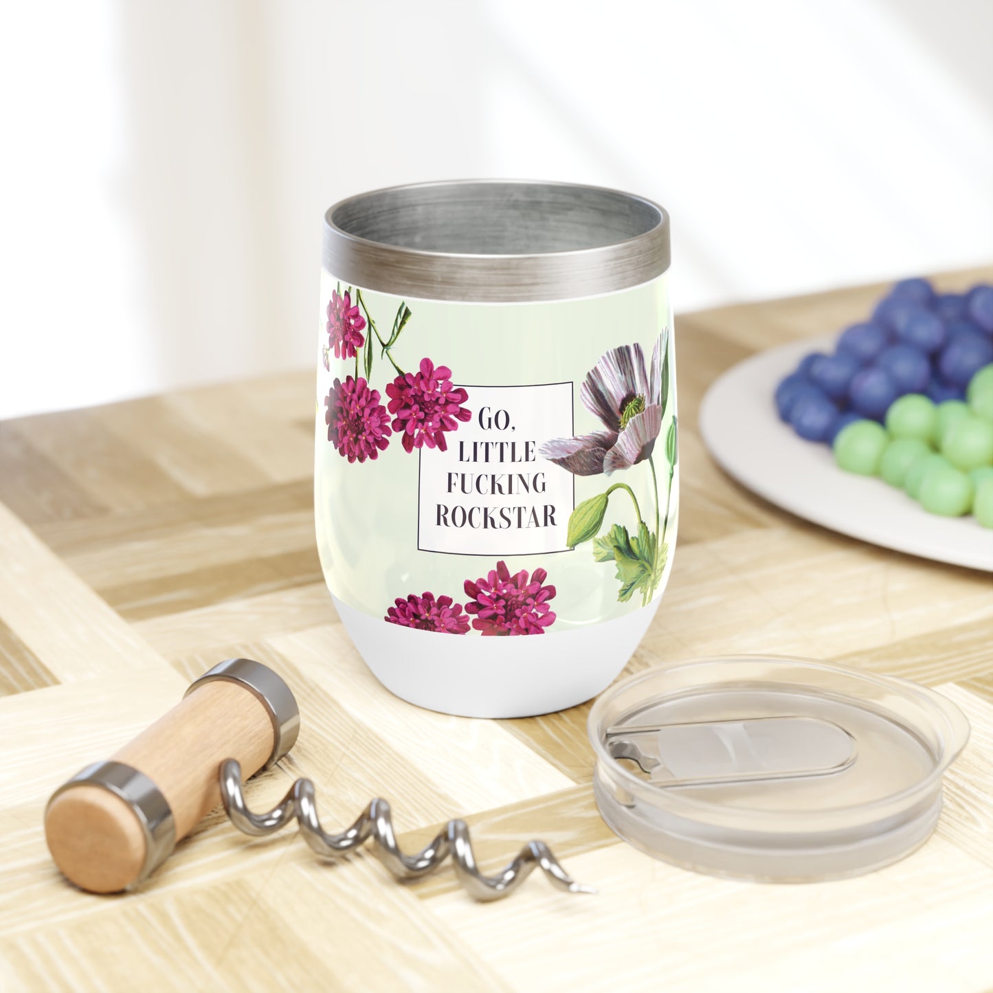 Rockstar Wine Tumbler